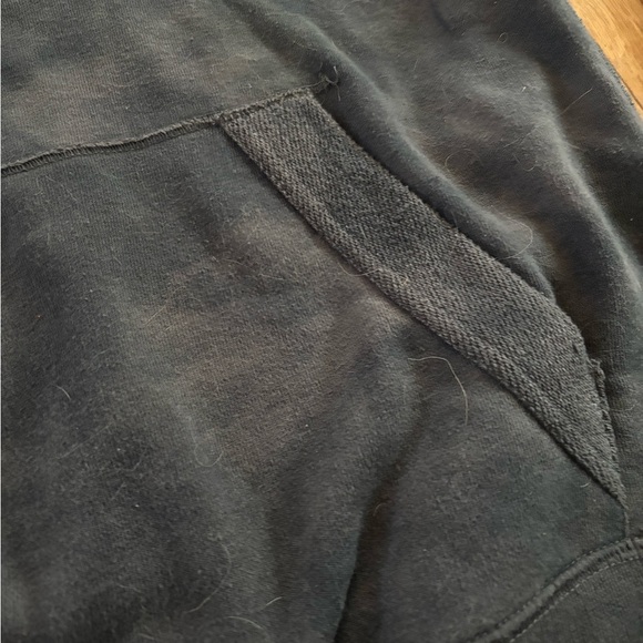 🔥 Buffalo Sabres Goathead Embroidered Hoodie Sweatshirt Large Gray washed look - Picture 5 of 6